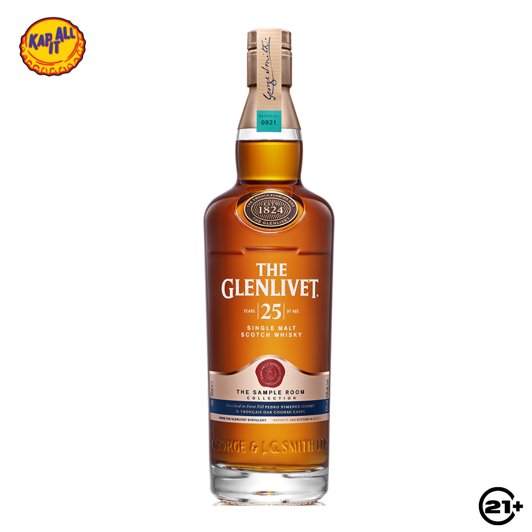 The Glenlivet 25 YO Single Malt Scotch Whisky 700ml