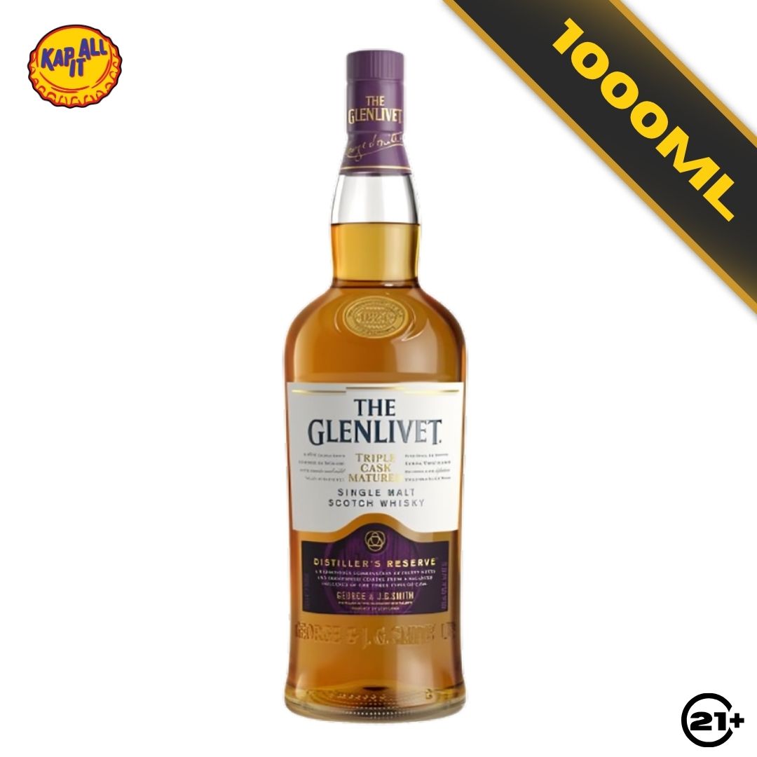 THE GLENLIVET TRIPLE CASK MATURED SINGLE MALT SCOTCH WHISKY 1000ml