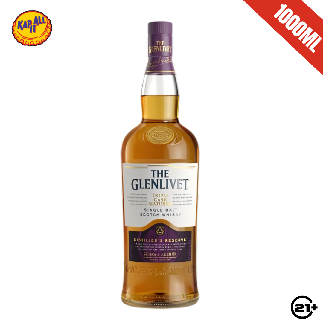 THE GLENLIVET TRIPLE CASK MATURED SINGLE MALT SCOTCH WHISKY 1000ml