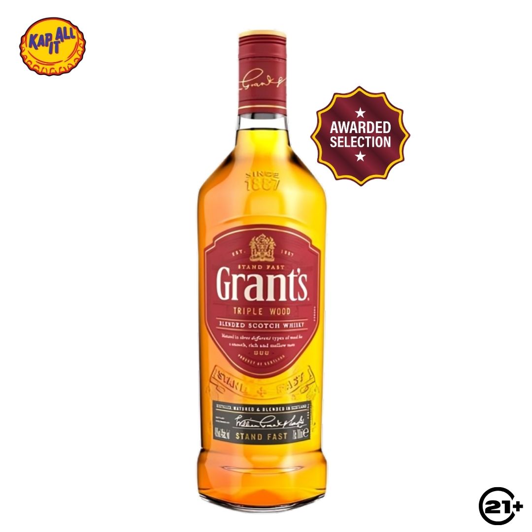 GRANTS TRIPLE WOOD BLENDED SCOTCH WHISKY 700ml