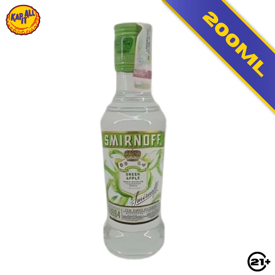 SMIRNOFF GREEN APPLE VODKA 200ml