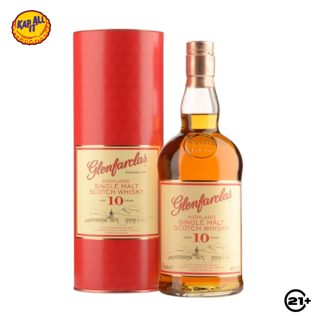 Glenfarclas 10 YO Highland Single Malt Scotch Whisky 700ml