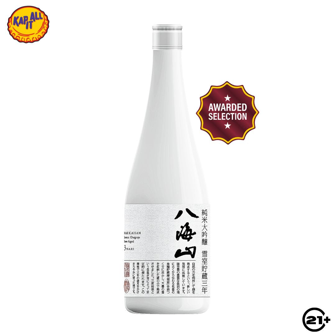 Hakkaisan Snow Aged Junmai Daiginjo 3 Years Sake 720ml