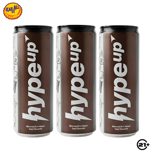 HYPEUP COCONUT CREAM CHOCOLATE DRINK CAN 230ml - 3PCS