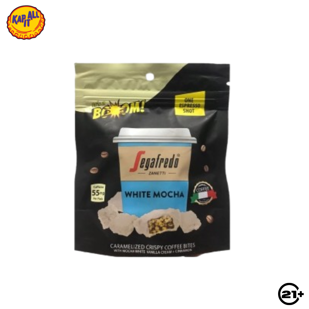 IT’S A BOOM SEGAFREDO WHITE MOCHA BITES 30g