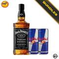 Bundles Jack Daniel's No.7 Tennessee Whiskey 700ml + Red Bull Energy Drink 250ml