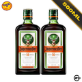 Paket Jagermeister German Liqueur 500ml - 2 Bottles