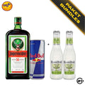 Paket Bundles - Jagermeister German Liqueur 700ml + Fever Tree Mexican Lime Soda 200ml + Red Bull Energy Drink 250ml