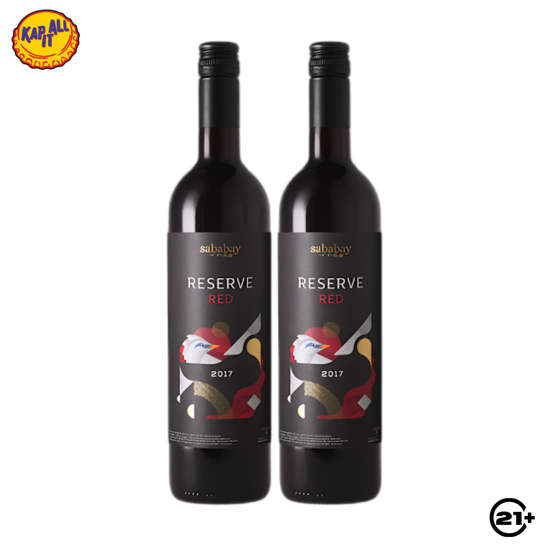 Twin Sababay Reserve Red Wine 750ml - 2 Bottles