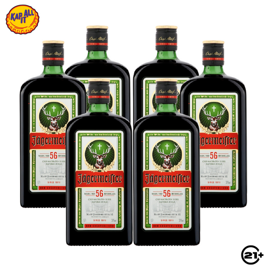 PAKET JAGERMEISTER GERMAN LIQUEUR 700ml - 6 BOTTLES