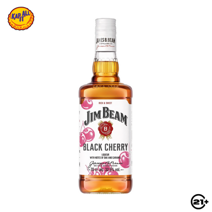 JIM BEAM BLACK CHERRY BOURBON WHISKY 700ml
