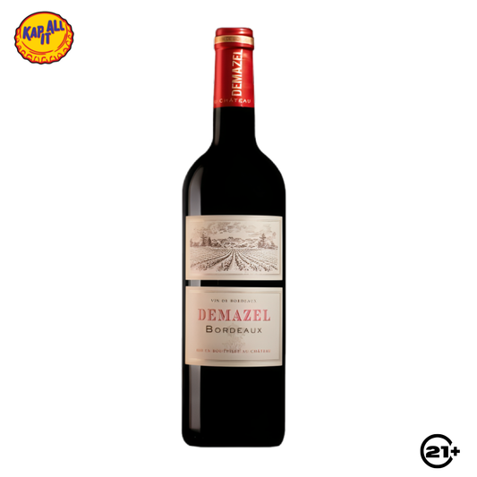 WINE DEMAZEL BORDEAUX SUPERIEUR ROUGE 750ml