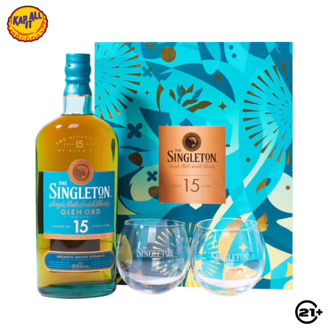 PAKET THE SINGLETON GLEN ORD 15 Y.O SINGLE MALT SCOTCH WHISKY 700ml VAP