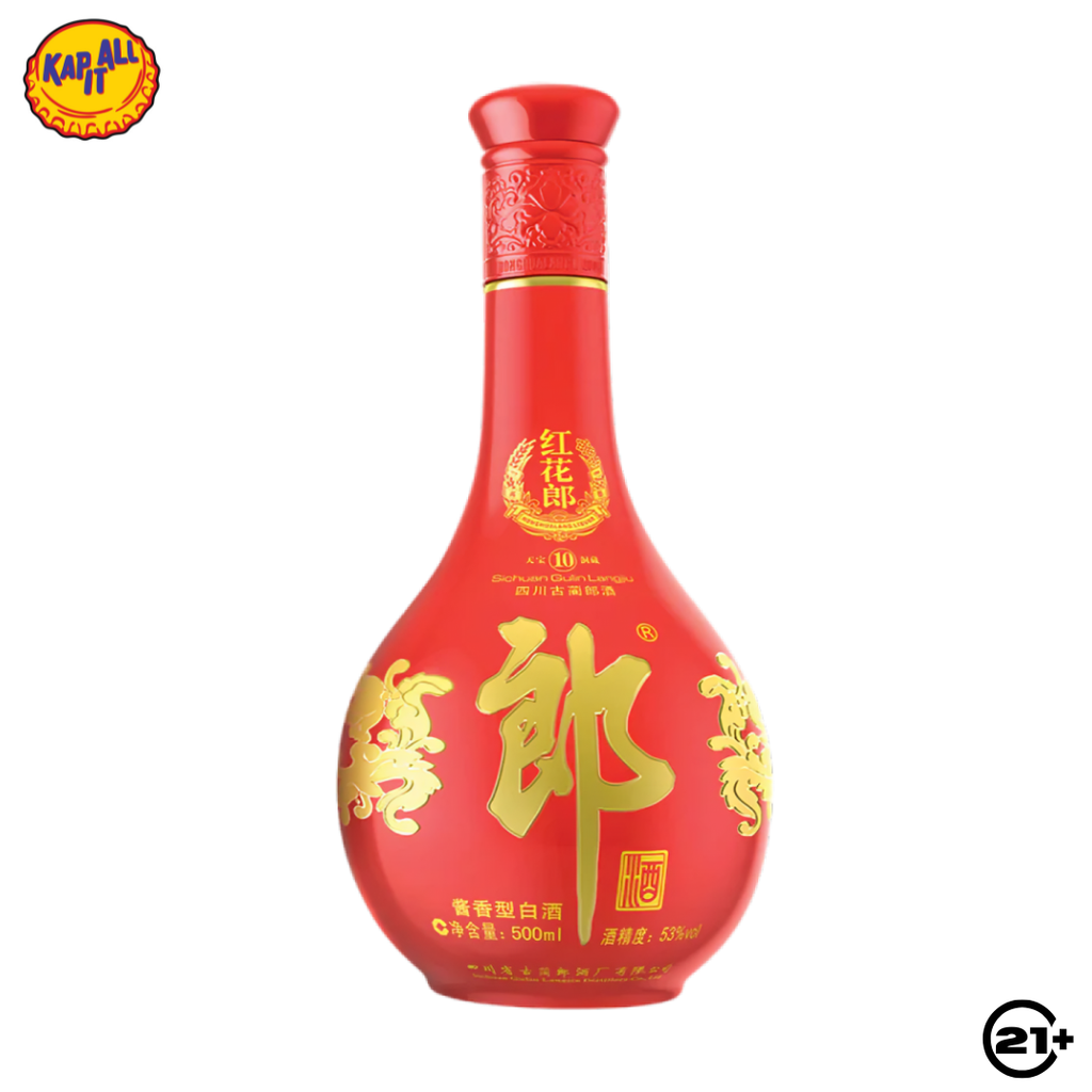 LANGJIU HONG HUA LANG 10 YO BAIJIU 500ml