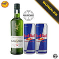 Bundles Glenfiddich 12 YO Single Malt Scotch Whisky 700ml + Red Bull Energy Drink 250ml