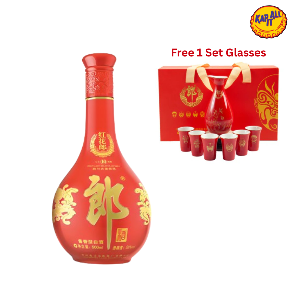 LANGJIU HONG HUA LANG 10 YO BAIJIU 500ml