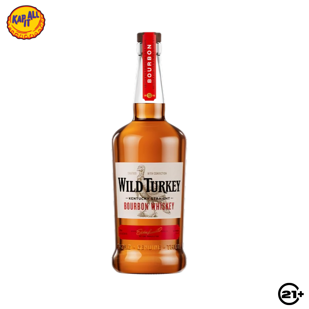 WILD TURKEY 81 PROOF KENTUCKY STRAIGHT BOURBON WHISKY 750ml