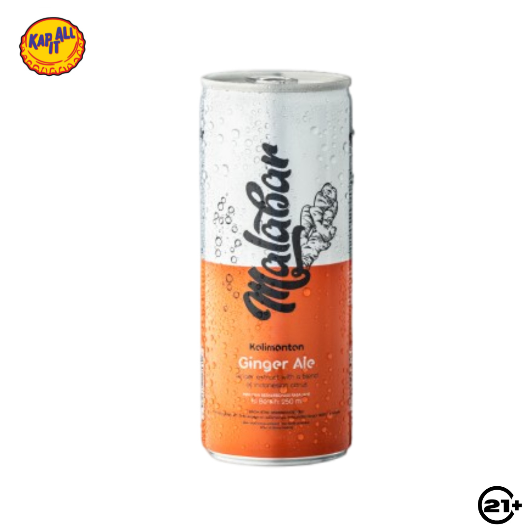 Malabar Ginger Ale Can 250ml