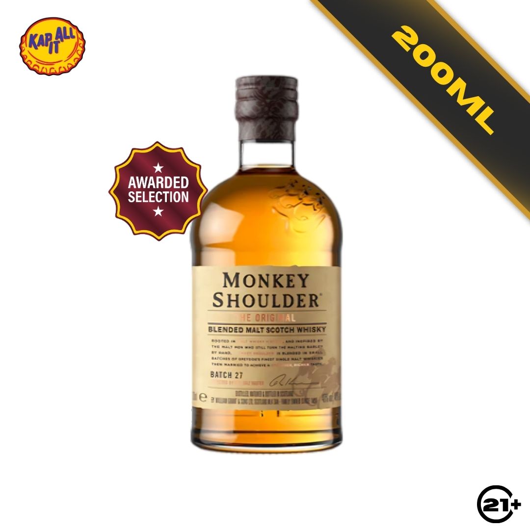 MONKEY SHOULDER BLENDED MALT SCOTCH WHISKY 200ml