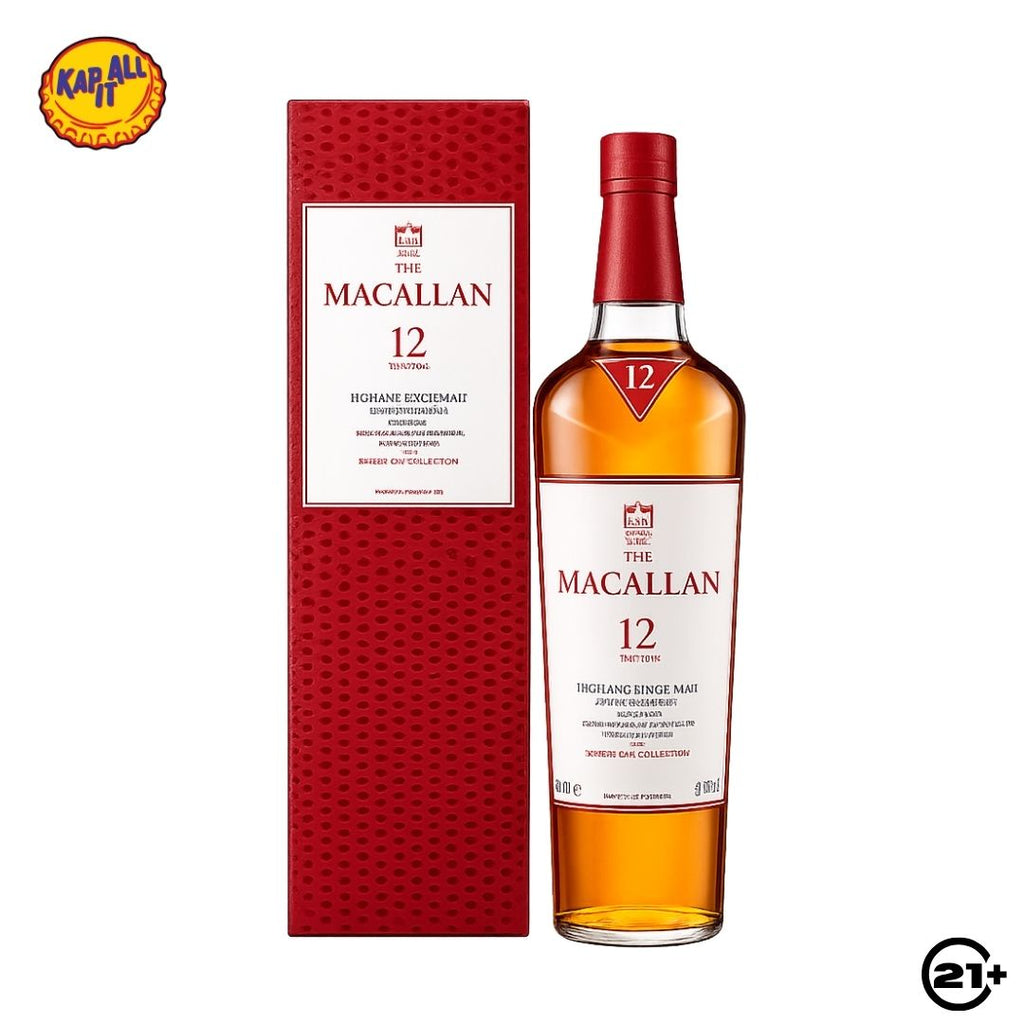 The Macallan 12 YO Sherry Oak Single Malt Scotch Whisky 700ml