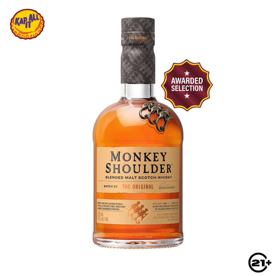 Monkey Shoulder Blended Malt Scotch Whisky 750ml