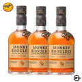 Triple Monkey Shoulder Blended Malt Scotch Whisky 750ml - 3 Bottles