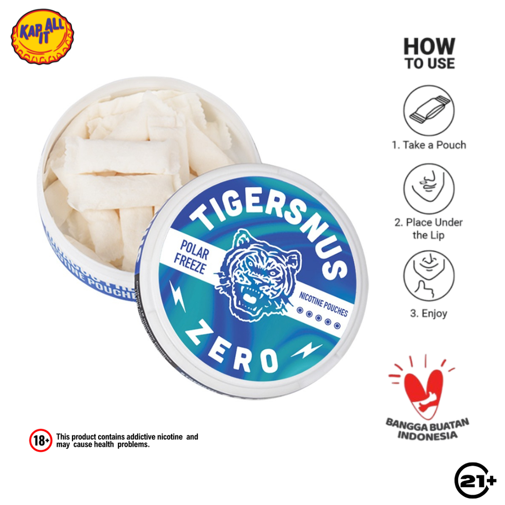 Tigesnus Zero Polar Freeze Nicotine Pouch