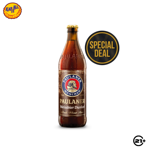 Paulaner Weissbier Dunkel Dark Wheat Beer 500ml