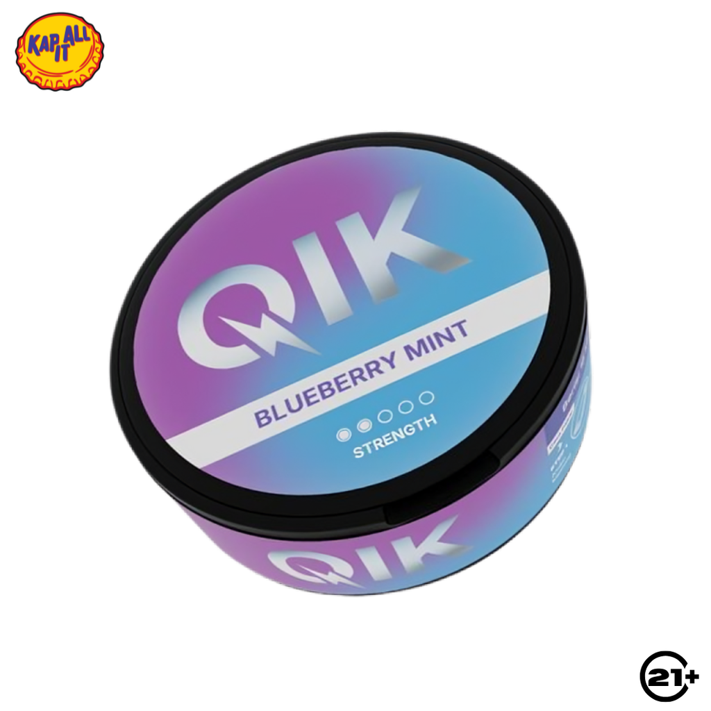 QIK Blueberry Mint Nicotine Pouch