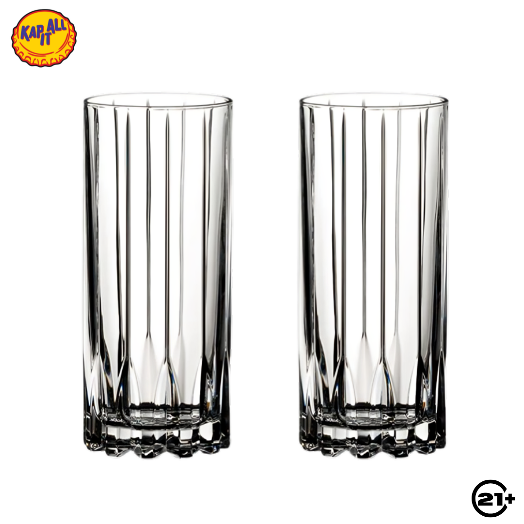 RIEDEL BAR DRINK SPECIFIC GLASSWARE HIGHBALL GLASS PACK OF 2 PCS