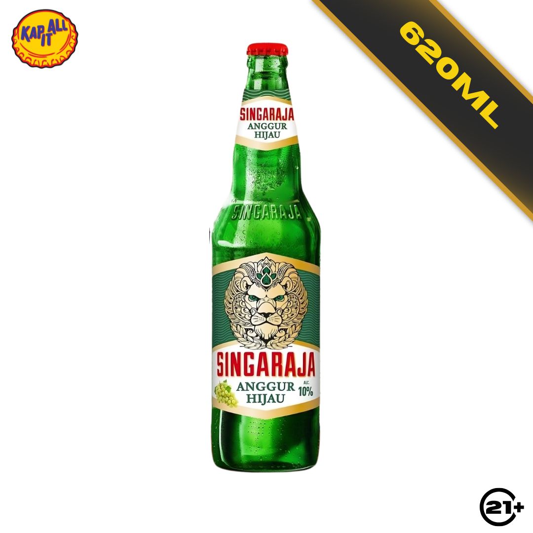 Singaraja Beer Anggur Hijau Pint 620ml