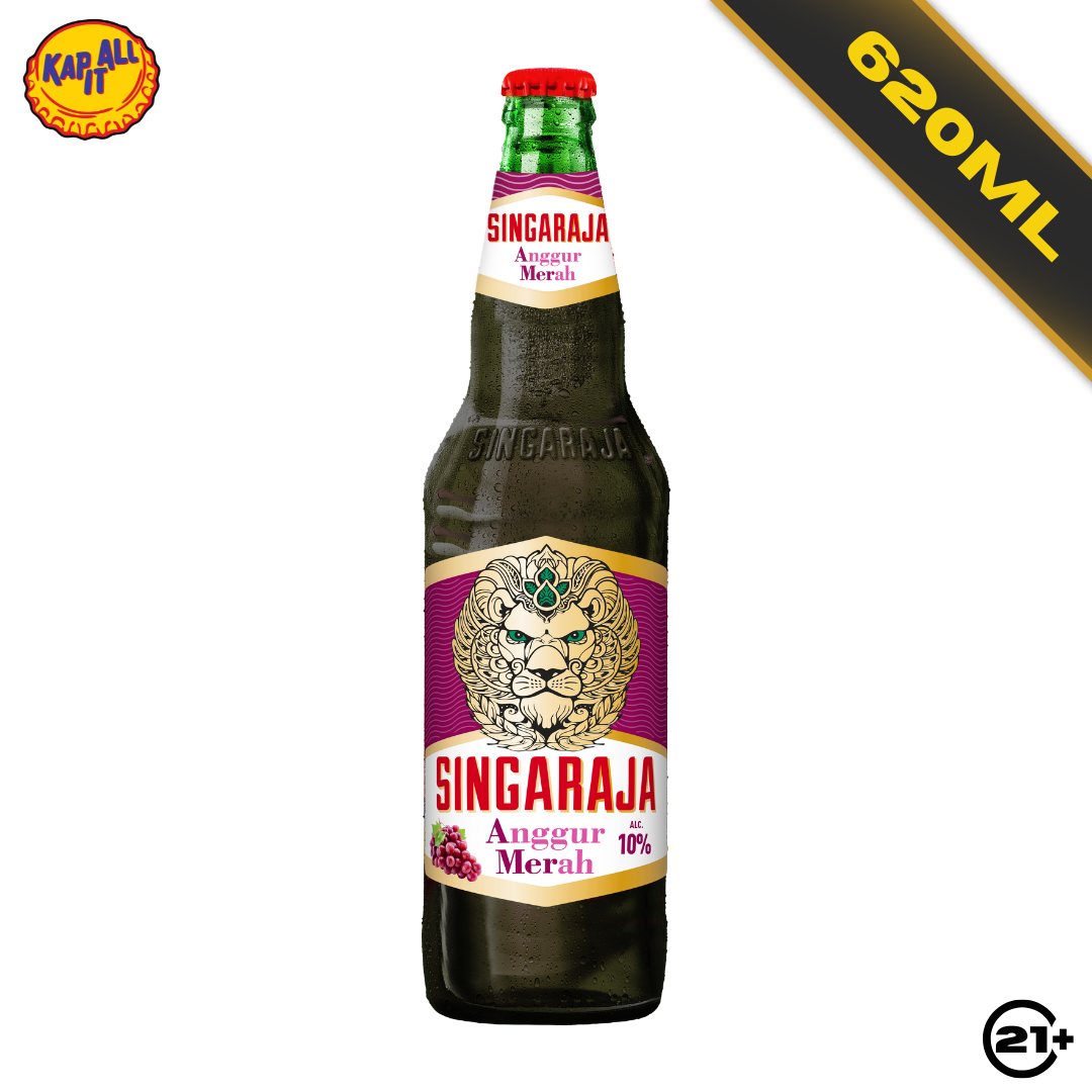 Singaraja Beer Anggur Merah Pint 620ml