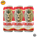 Triple Singaraja Beer Pilsener Can 500ml - 3 Cans