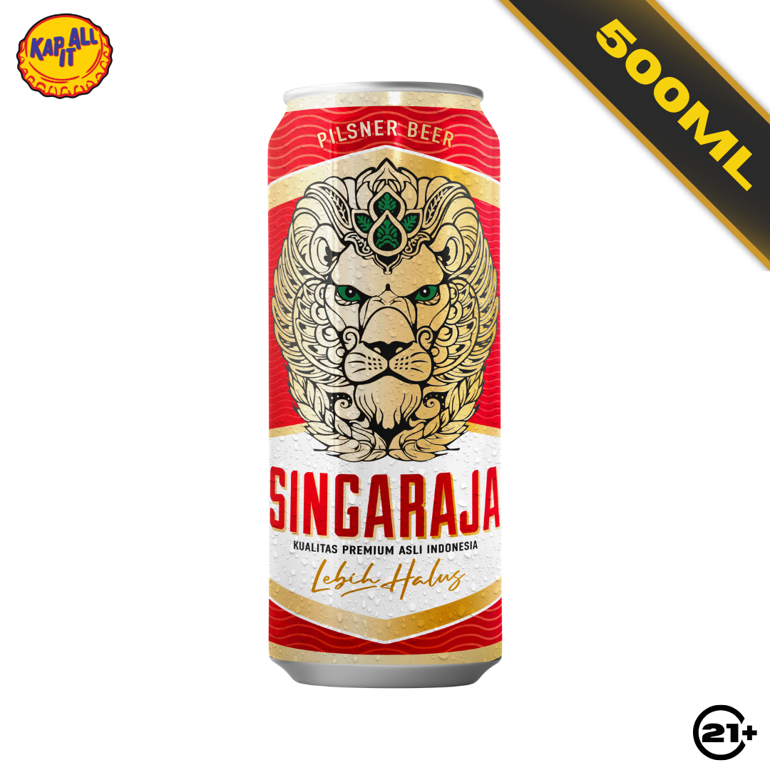 Singaraja Beer Pilsener Can 500ml