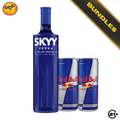 Bundles Skyy Vodka Original 750ml + Red Bull Energy Drink 250ml