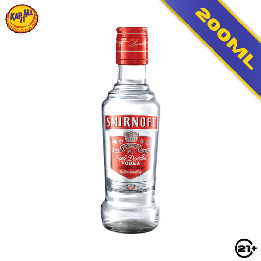 SMIRNOFF ORIGINAL RED VODKA 200ml