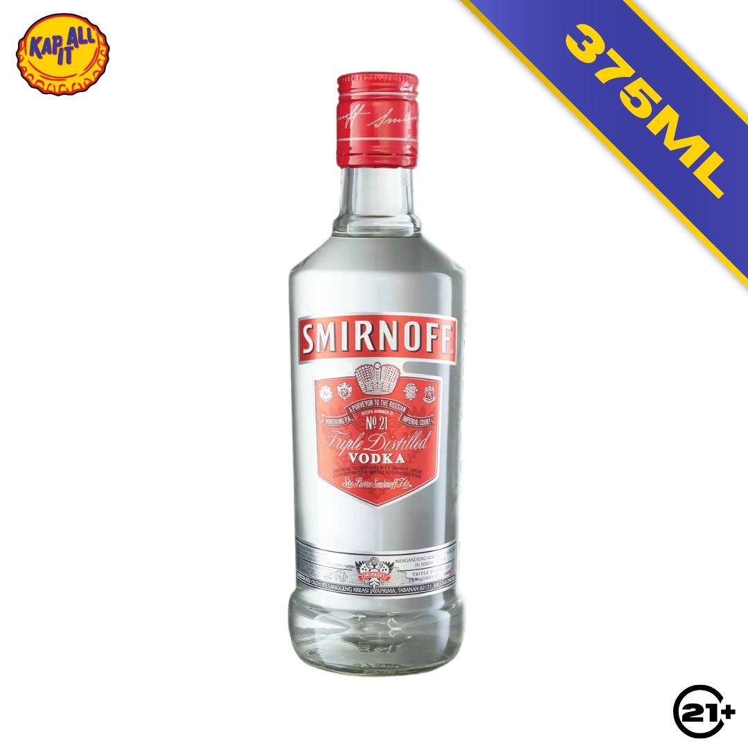 SMIRNOFF ORIGINAL RED VODKA 375ml