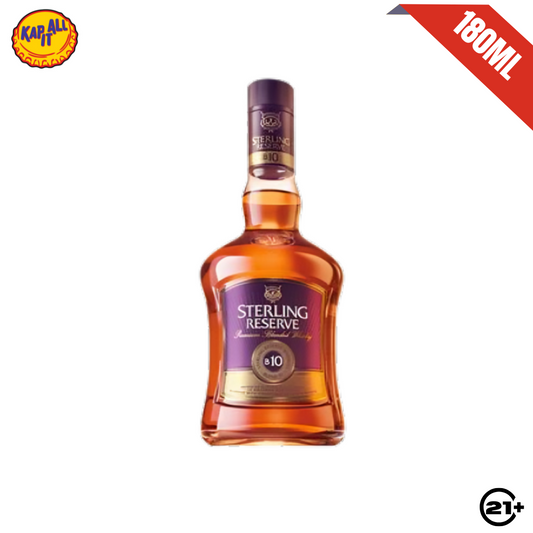 STERLING RESERVE B10 PREMIUM BLENDED WHISKY 180ml