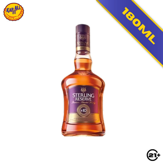 STERLING RESERVE B10 PREMIUM BLENDED WHISKY 180ml