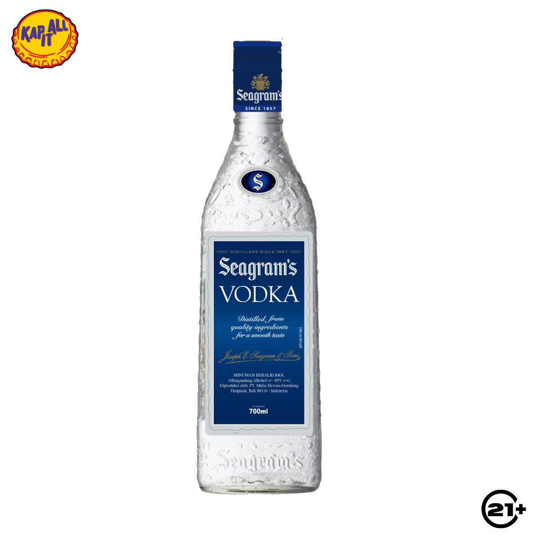 SEAGRAMS EXTRA SMOOTH VODKA 750ml