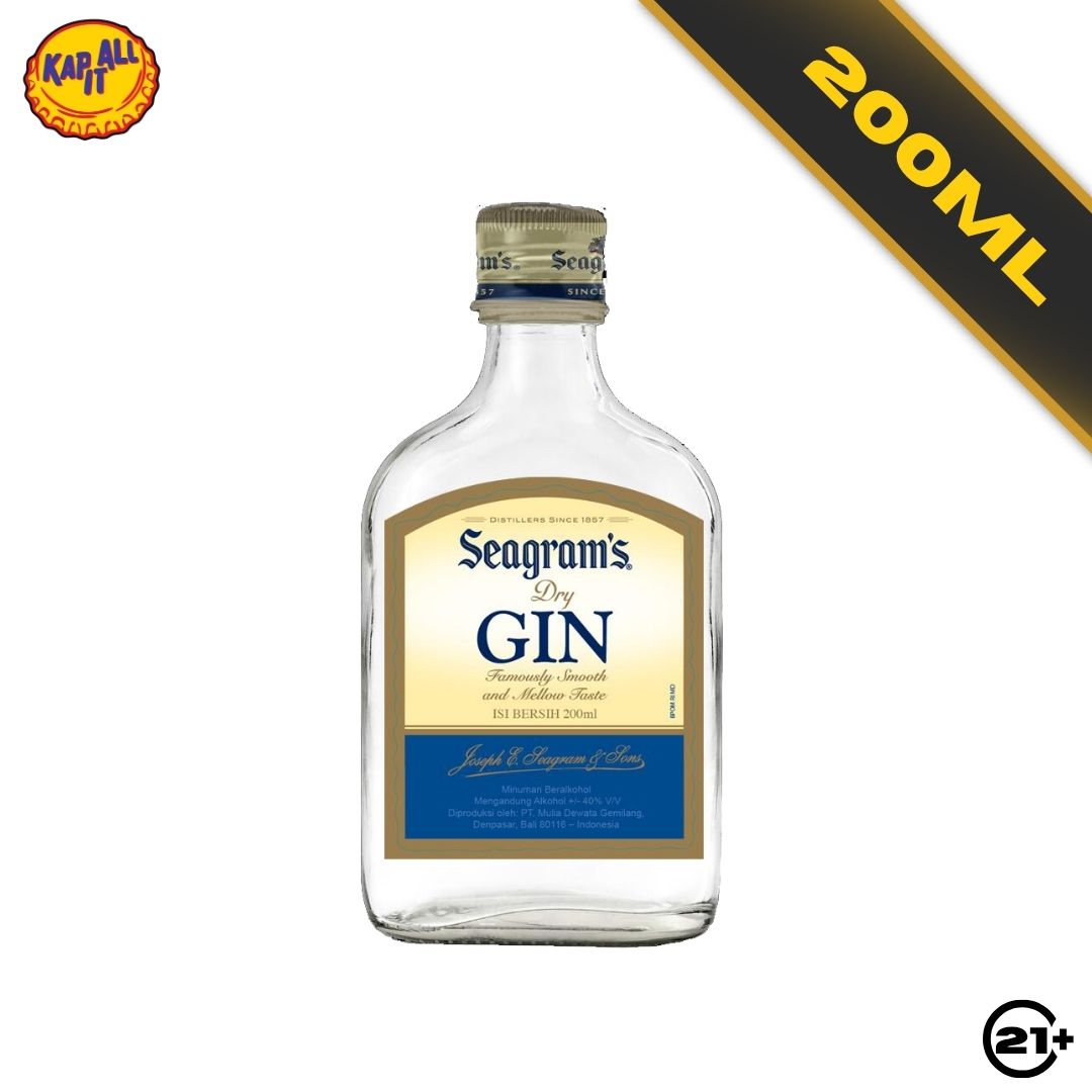 Seagram's Extra Dry Gin 200ml