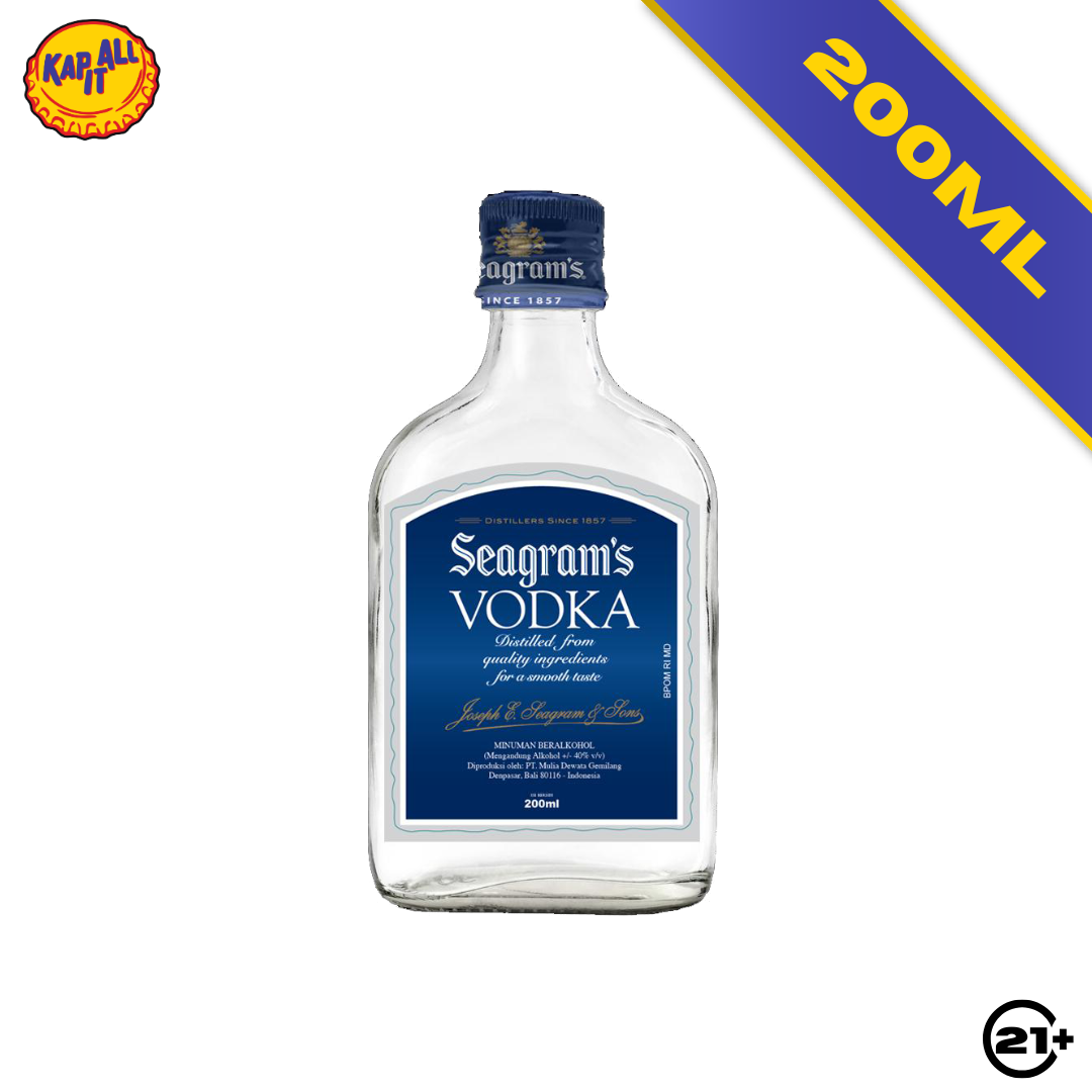 SEAGRAMS EXTRA SMOOTH VODKA 200ml