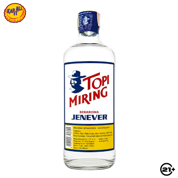 Topi Miring Jenever Vodka 1L