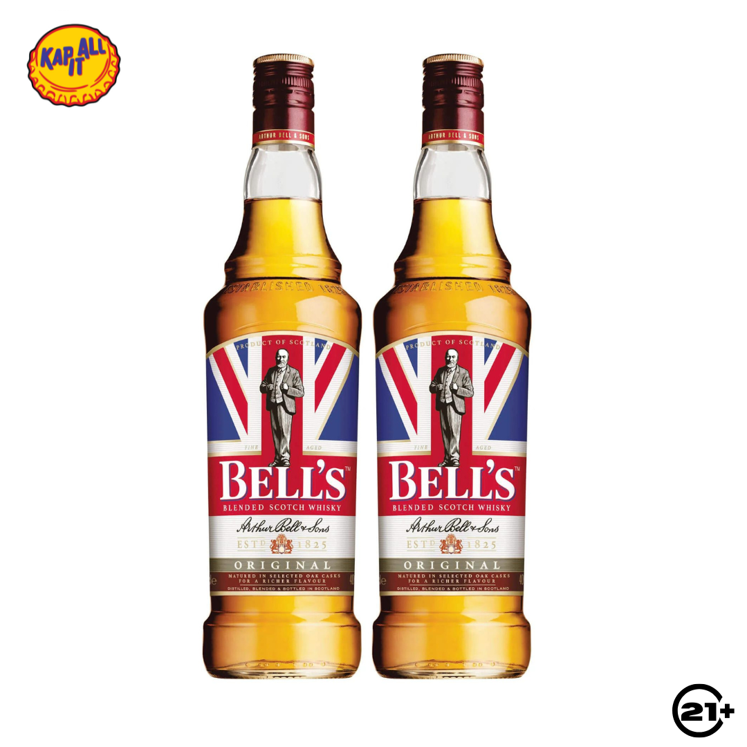 Twin Bell's Blended Scotch Whisky 700ml - 2 Bottles