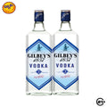 Twin Gilbey's Vodka 700ml - 2 Bottles
