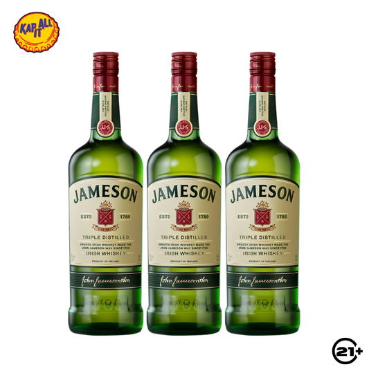PAKET JAMESON IRISH WHISKEY 700ml - 3 BOTTLE