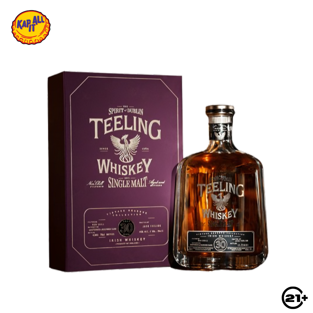 Teeling 30 YO Vintage Reserve Single Malt Irish Whiskey 700ml