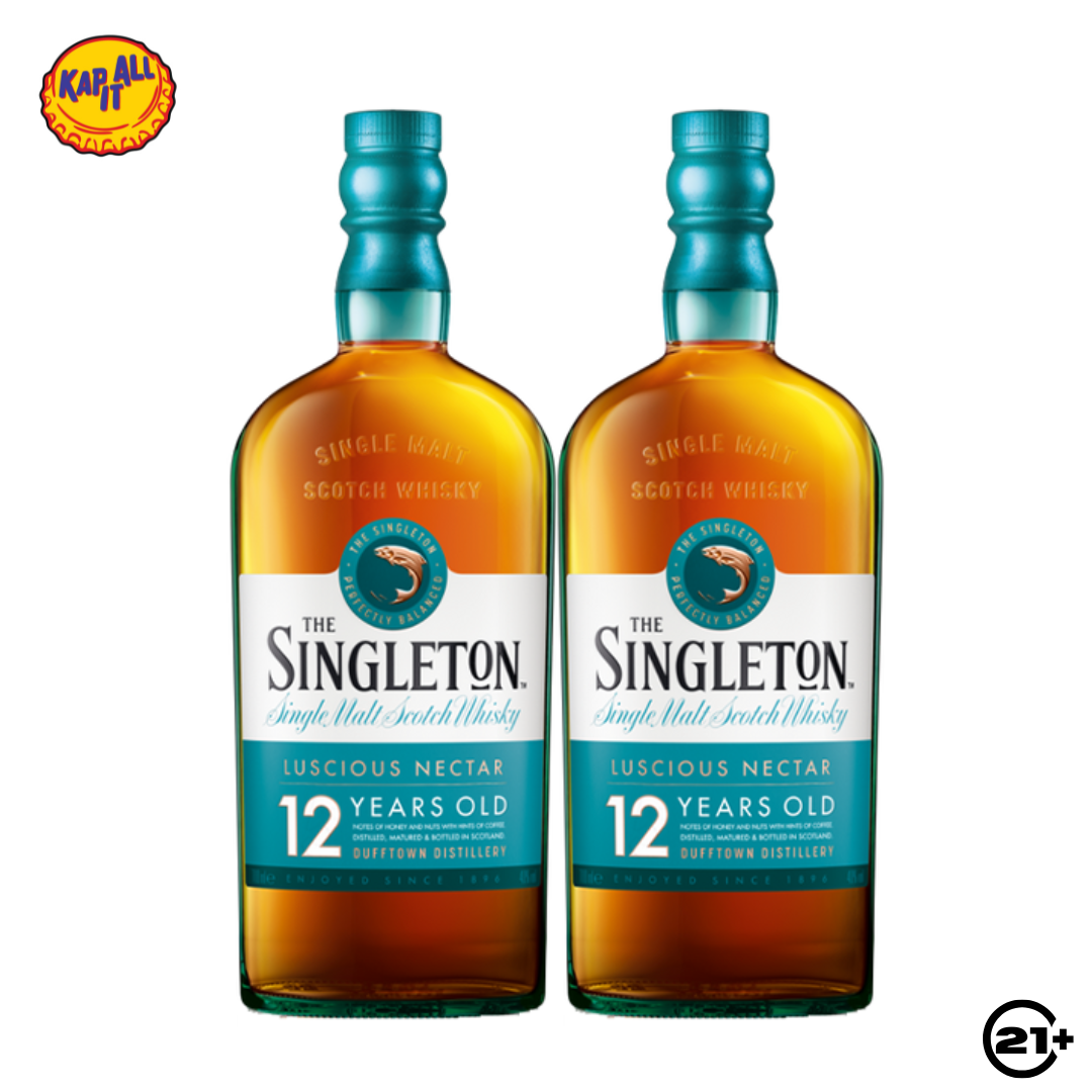 Twin The Singleton Luscious Nectar 12 YO Single Malt Scotch Whisky 700ml - 2 Bottles