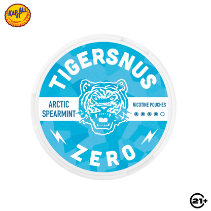 TIGERSNUS ZERO ARCTIC SPEARMINT - NICOTINE POUCH