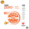 Tigersnus Zero Zesty Citrus Nicotine Pouch